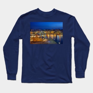 The old Venetian port of Chania Long Sleeve T-Shirt